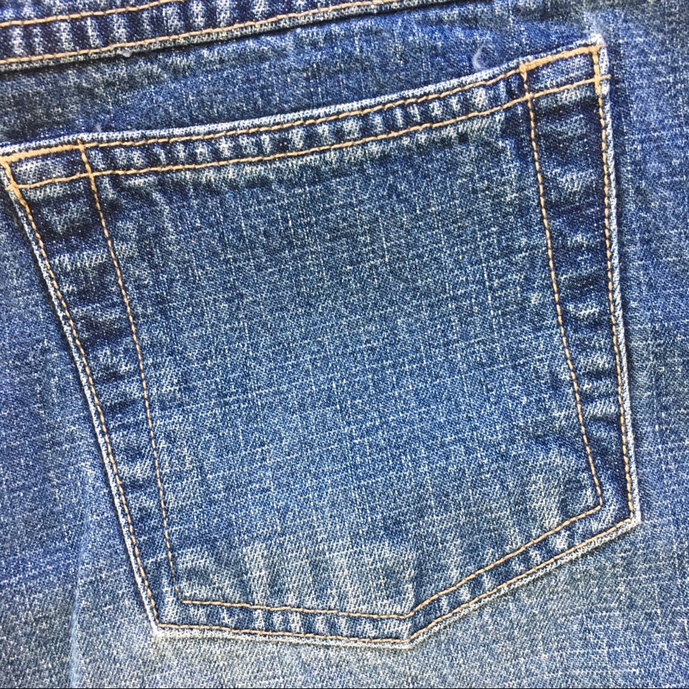 90s Y2K VINTAGE | DUO MATERNITY Stonewashed Blue Straight-Leg Jeans